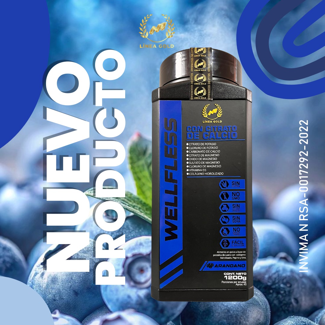 Wellfless Con Citrato De Calcio